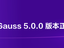 openGauss 5.0.0 版本正式发布