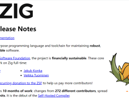 Zig 0.10.0 正式发布，自托管编译器首次亮相！