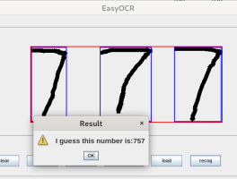 EasyOCR 新增光栅字符分割算法，实现同时多数字识别 