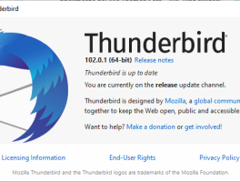 Thunderbird 102.0.1 发布，修复若干 Bug  