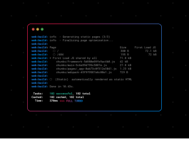 Turborepo 1.4 发布，面向 JS 和 TS 代码库的高性能构建系统 