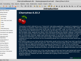 程序员笔记 CherryTree 0.99.49.0 发布 